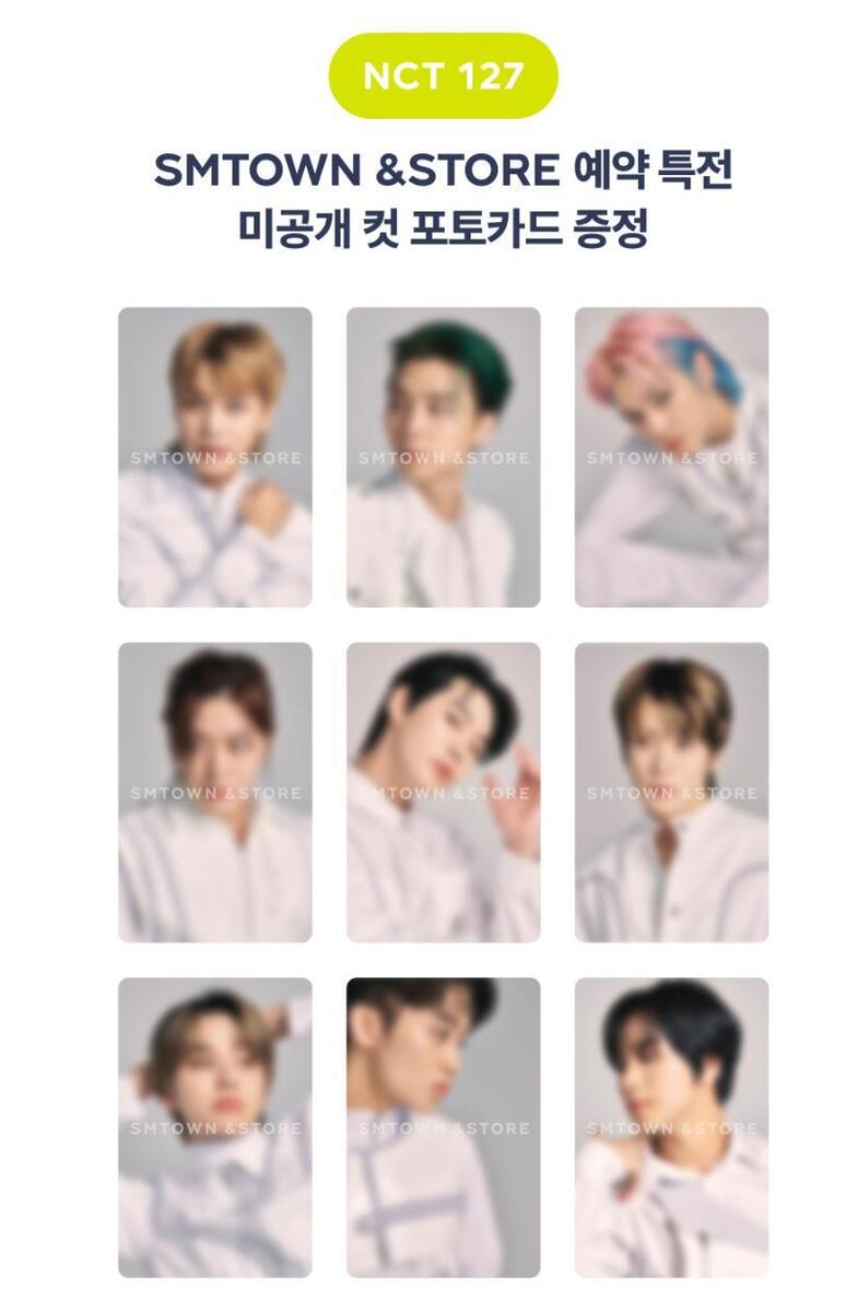 [NCT] NCT 127 : 2024 Seasons' Greetings : POB Photocard Set