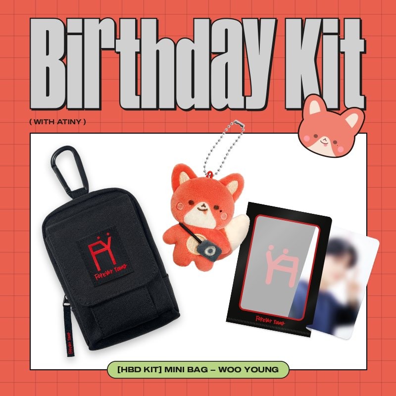 [ATEEZ] HBD Kit : Mini Bag : Wooyoung