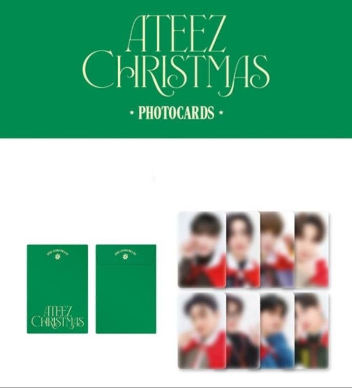 [ATEEZ] Ateez x Kaura Christmas Poca Photocard Set