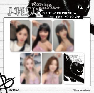 [(G)I-DLE : I Feel : Makestar POB : Round 4