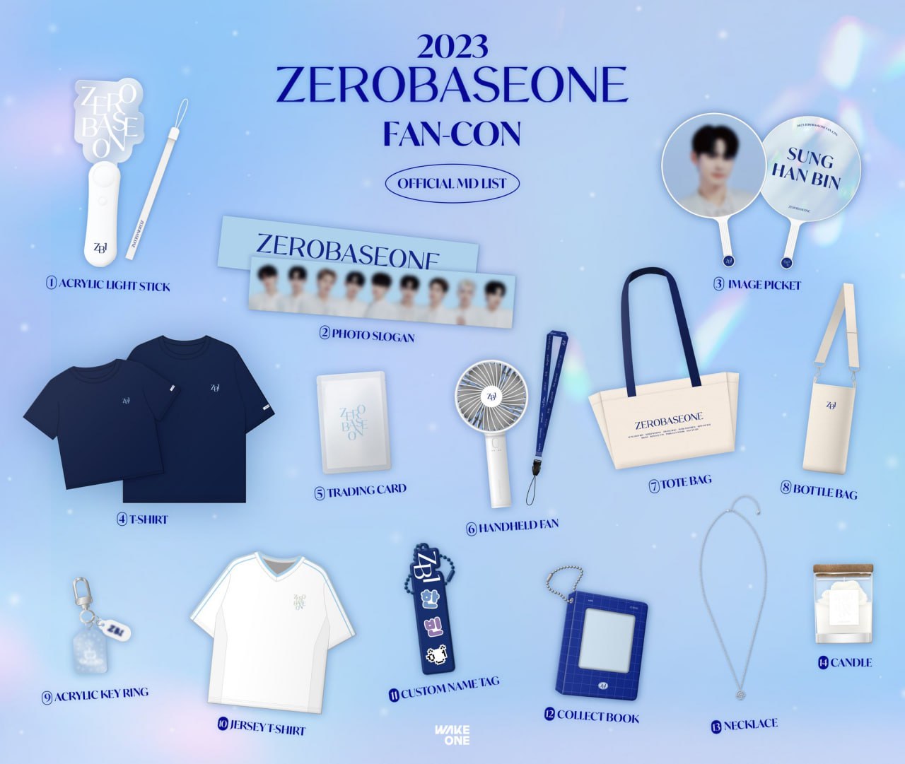 [ZEROBASEONE] 2023 ZEROBASEONE FanCon Official MD krmerch