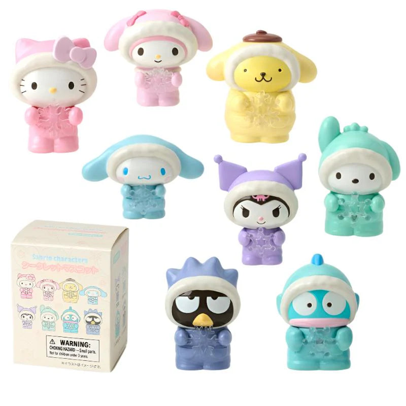 [SANRIO] Mini Figurine Blind Box : Winter Snowsuit