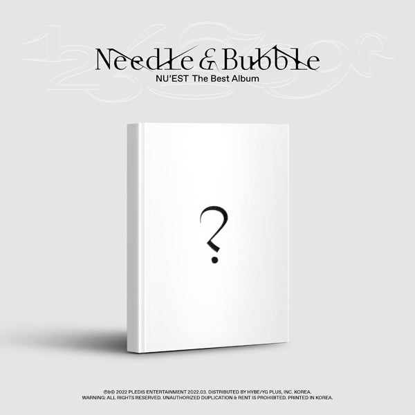 [NU'EST] The Best Album 'Needle & Bubble (Limited)