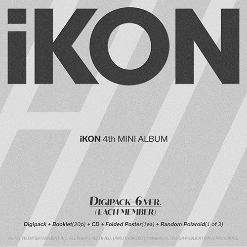 [IKON] 4th Mini Album : Flashback : Digipack