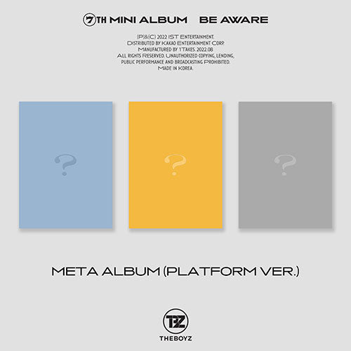 [THE BOYZ] Be Aware (Meta Album : Platform Ver.)