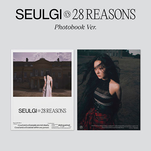 [RED VELVET] Seulgi : 28 Reasons : Photobook Ver