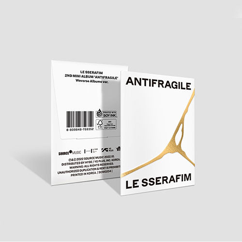 [LE SSERAFIM] Antifragile : Weverse Albums Ver