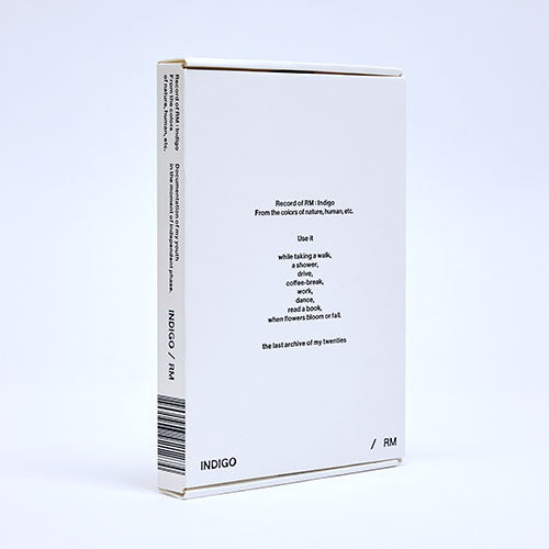 [BTS] RM : Indigo : Book Edition
