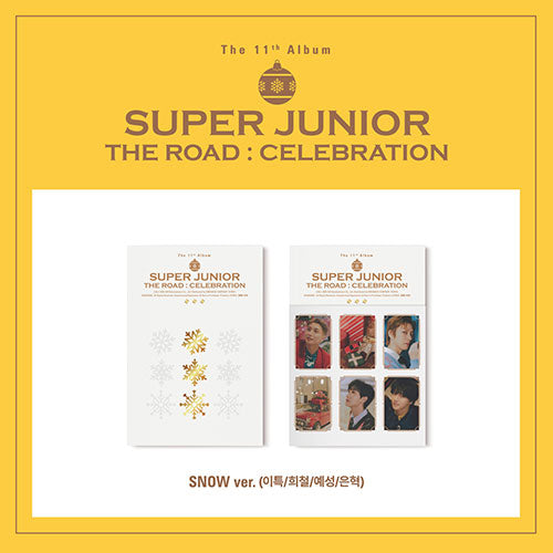 [SUPER JUNIOR] The Road : Celebration  : Snow