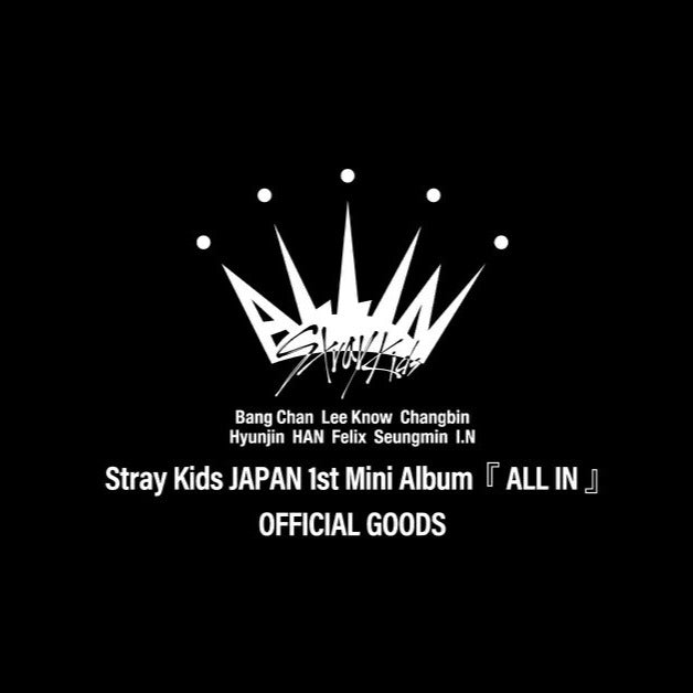 [STRAY KIDS] 1st Mini Album : All In : Official Goods