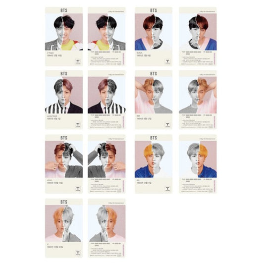 [BTS] Illustrator Transparent Tmoney/Pop Card/Cashbee