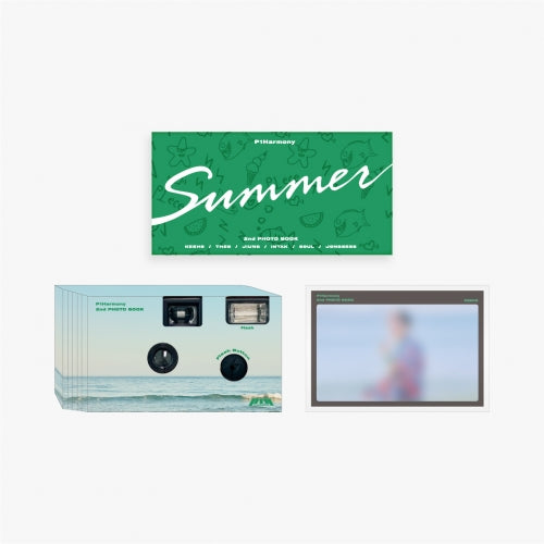 [P1HARMONY] 2nd Photobook (Summer) : Film Camera & Photo Set