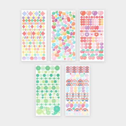 Pearl Shape Stickers