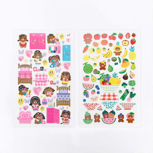 Highteen Fruits Stickers