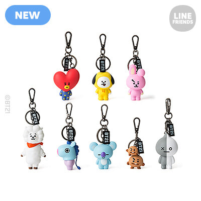 [BT21] Figure Bag Charm Keyring