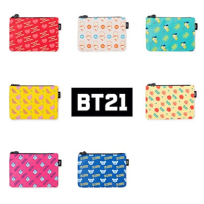 [BT21] BT21 x Monopoly : Multi Pattern Pouch