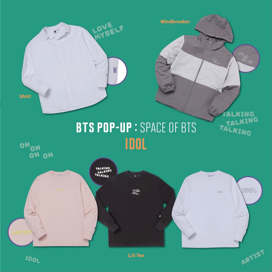 [BTS] Pop-Up : Space Of BTS : Idol