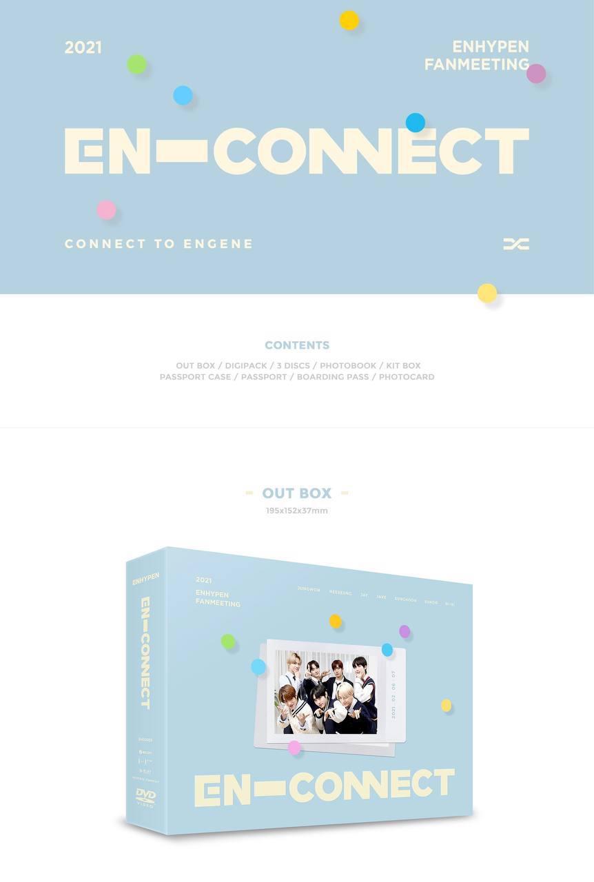 ENHYPEN FANMEETING「EN-CONNECT」DVD 2021 ENHYPEN - 2021 FANMEETING [EN-CONNECT] DVD