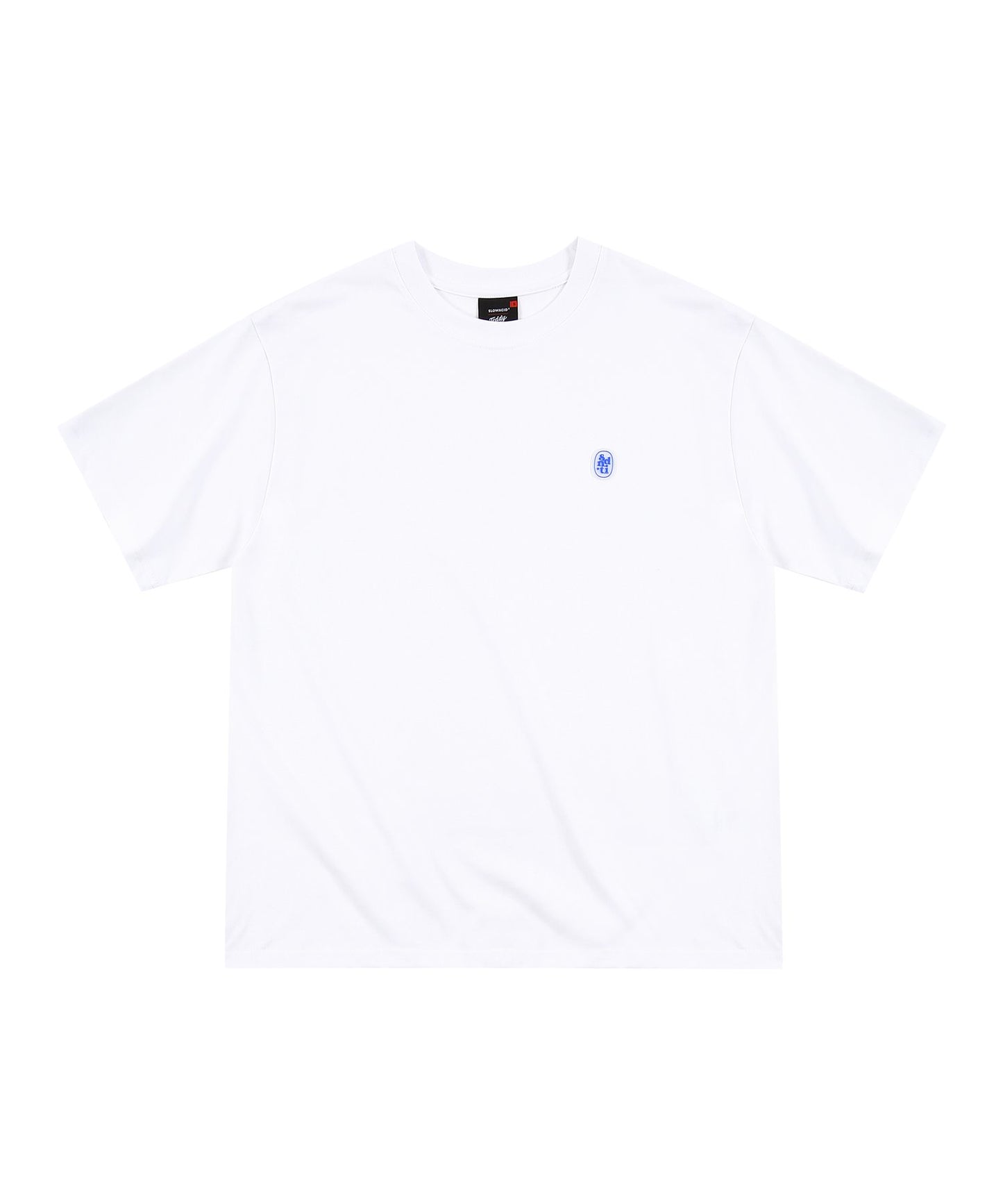 [NCT] Slow Acid x Teddy Island : Summer 127 : Rubber Patch Logo T-Shirt