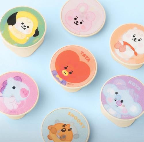 [BT21] Baby Hologram Grip Holder