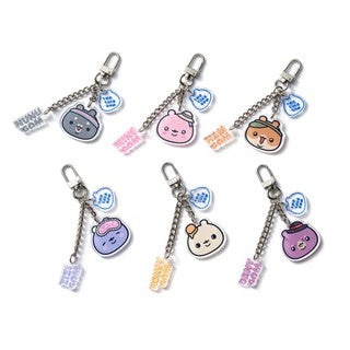 [MONSTA X] Twotuckgom x Monsta X : Chunky Bear Acrylic Keyring