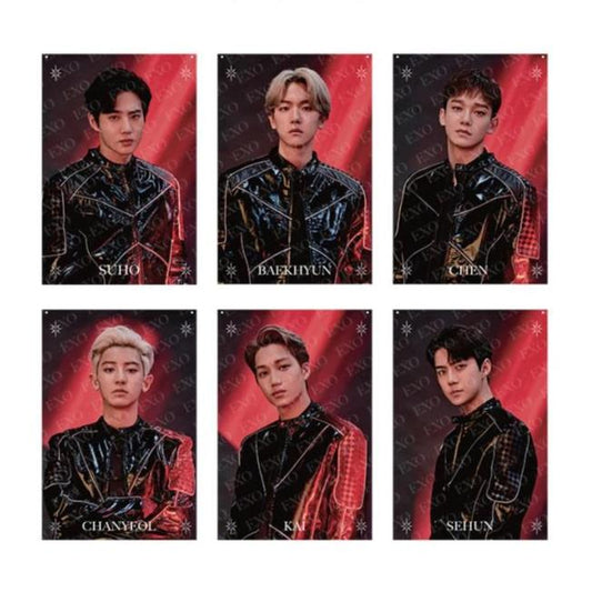 [EXO] Exo Planet #5 Concert Merchandise : ExplOration Dot : Fabric Poster