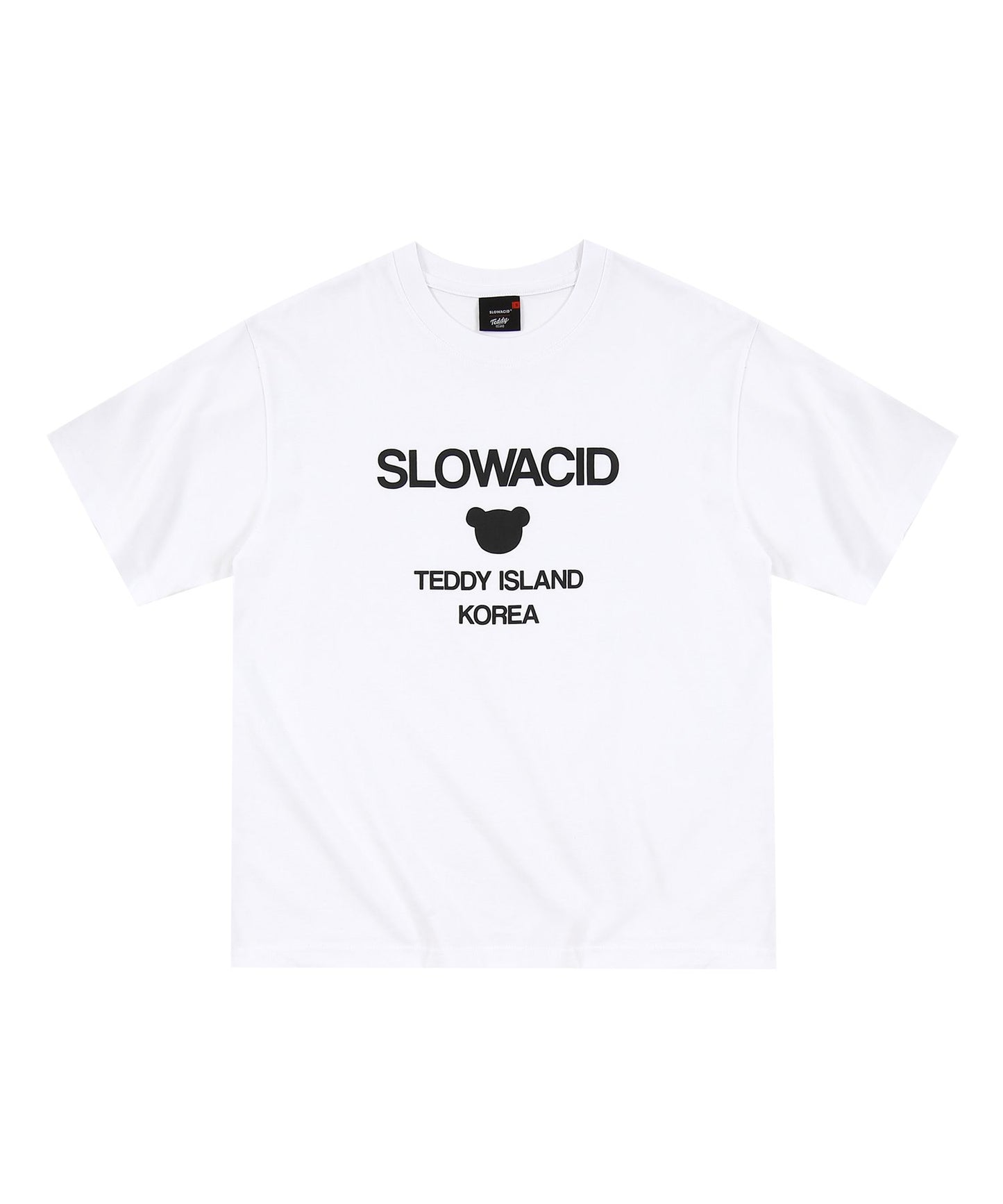 [NCT] Slow Acid x Teddy Island : Summer 127 : Face Logo T-Shirt