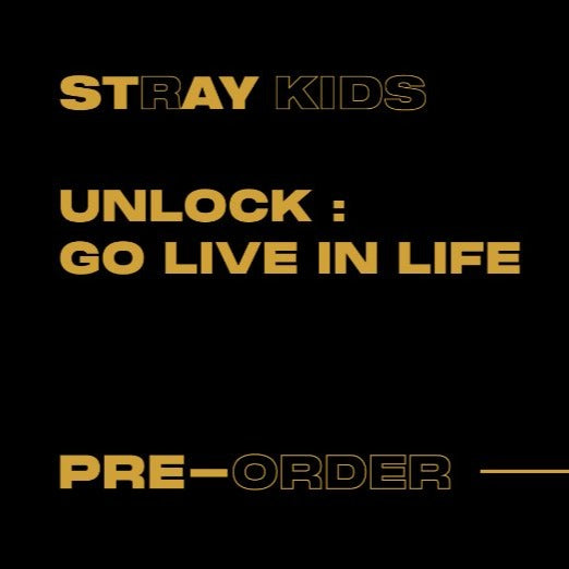 [STRAY KIDS] Unlock : Go Live In Life Merchandise