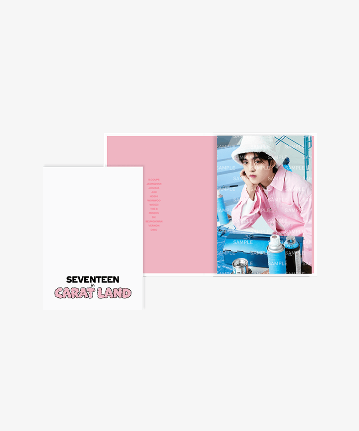 [SEVENTEEN] Seventeen In Carat Land : 2023 SVT 7th Fanmeeting : Postcard Book