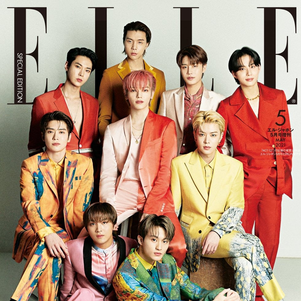 [NCT] NCT 127 : Elle Japan May 2021 Special Edition Magazine