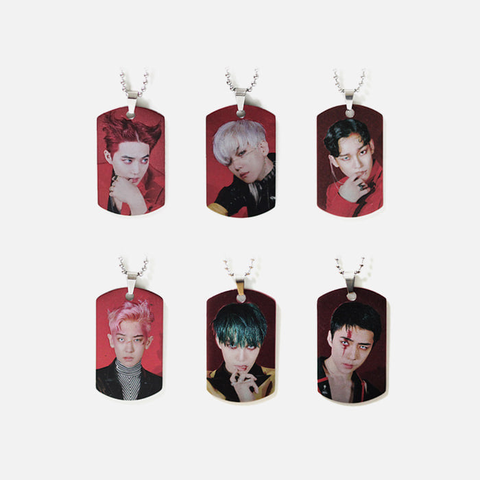 [EXO] Obsession : Photo Pendant Necklace