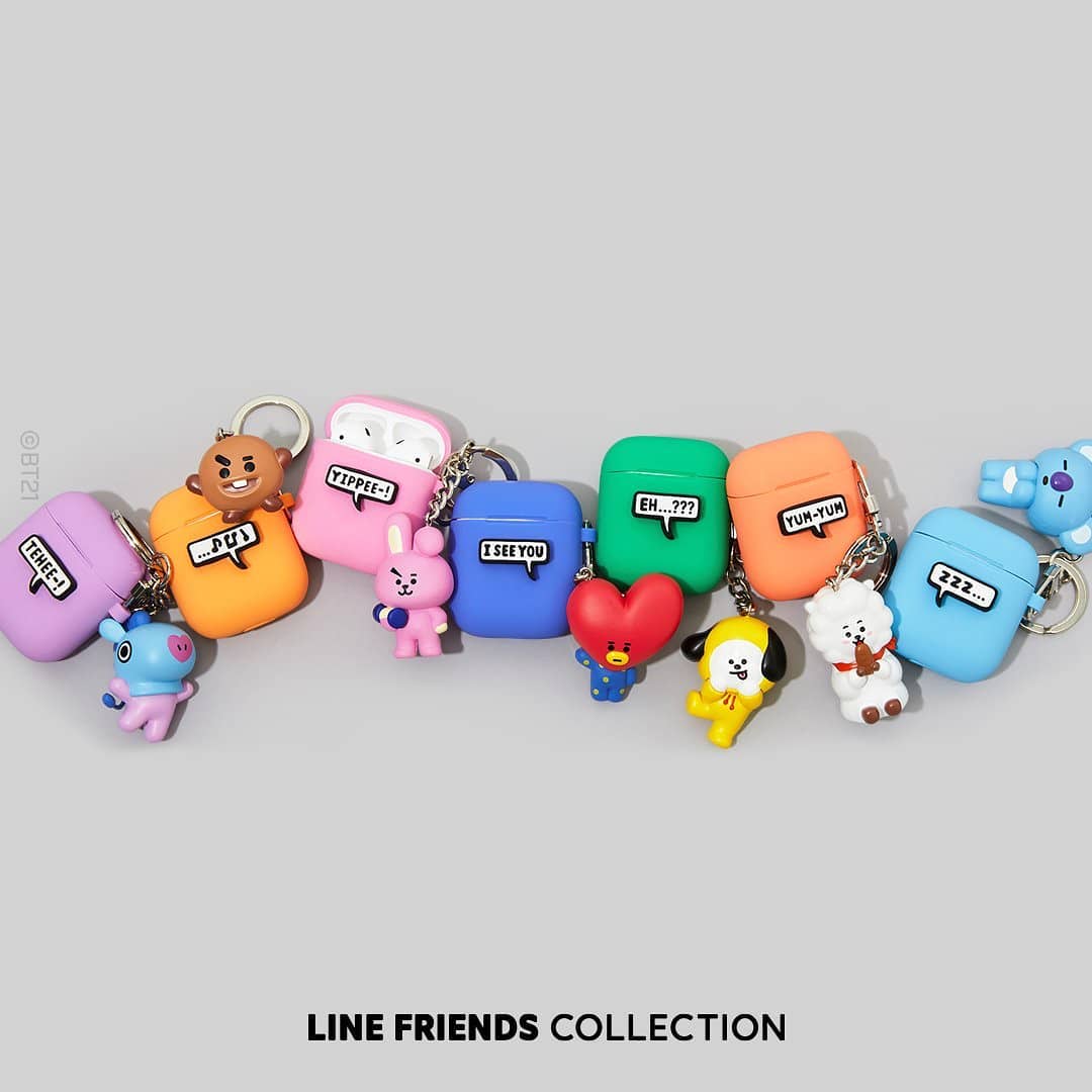 [BT21] BT21 x Royche : Airpods Silicon Case