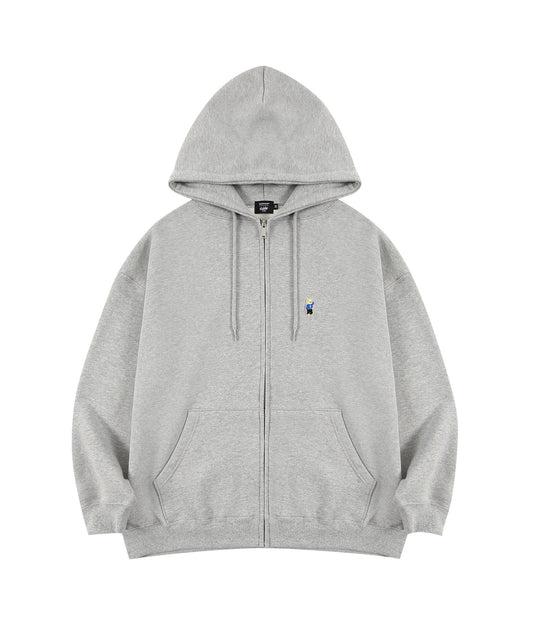 [NCT] Slow Acid x Teddy Island : Summer 127 : Teddy Patch Hood Zip-Up