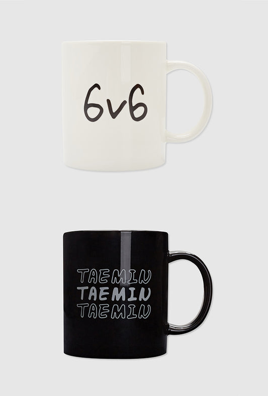 [SHINEE] Taemin 6v6 Home Edition With Spao : Mug (2 Pieces Set)