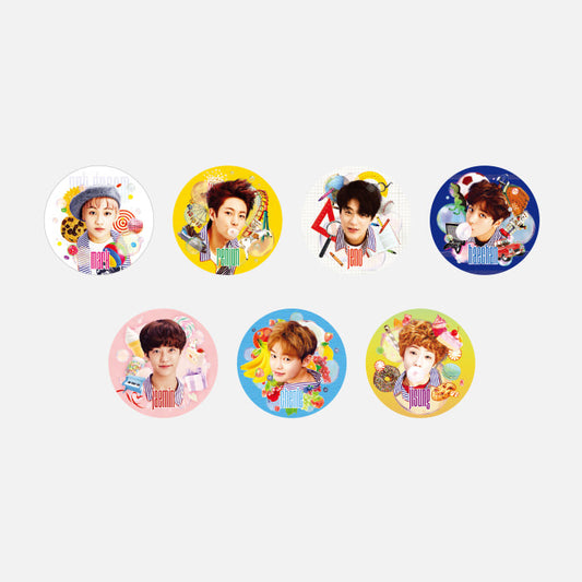 [NCT] NCT Dream : Tin Button Mirror : Chewing Gum