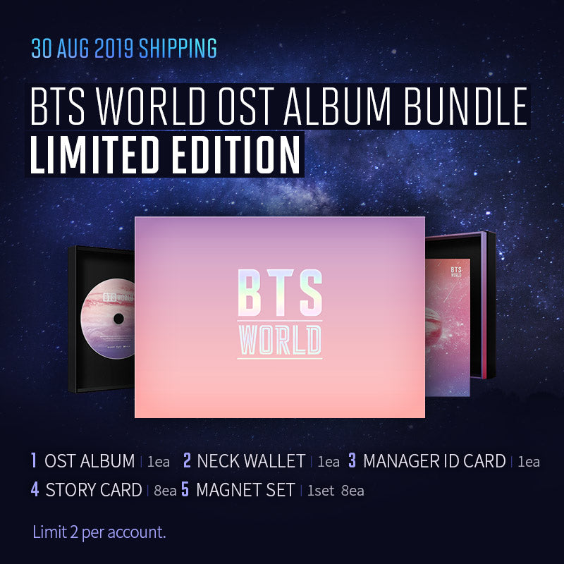 [BTS] BTS World OST Album Bundle : Limited Edition