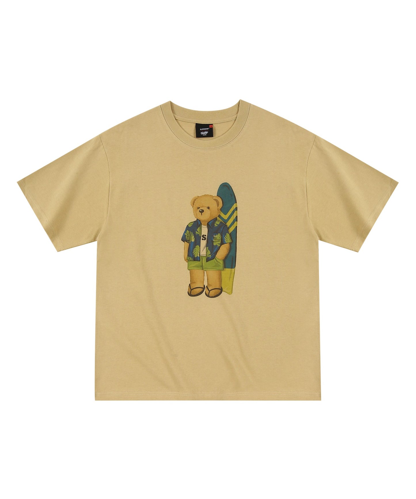 [NCT] Slow Acid x Teddy Island : Summer 127 : Surfing Teddy T-Shirt