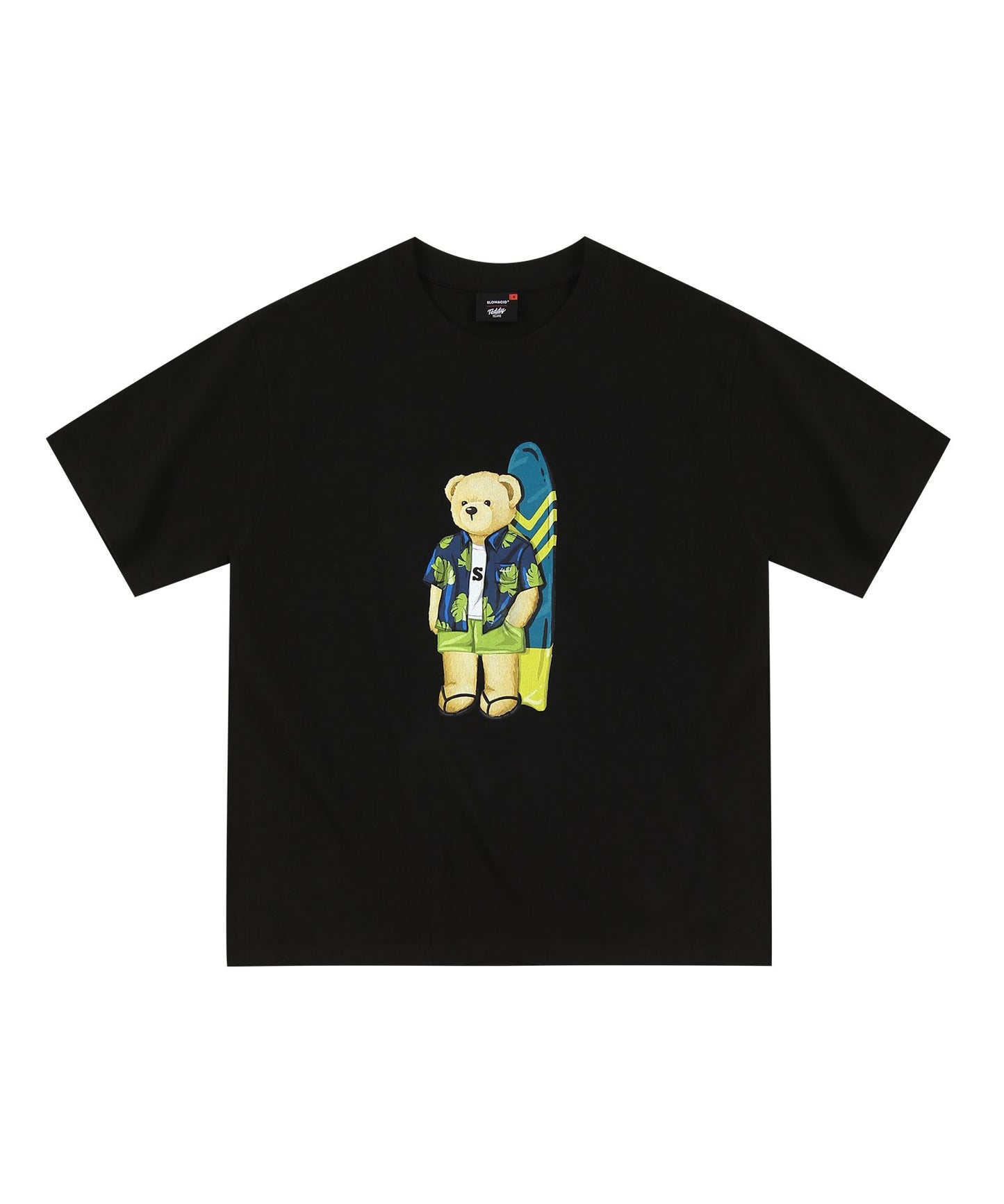 [NCT] Slow Acid x Teddy Island : Summer 127 : Surfing Teddy T-Shirt