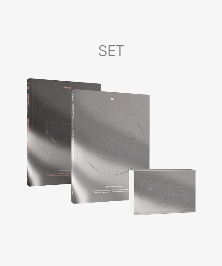 [BTS] Jimin : Face (Set) + Face (Weverse Albums ver.) Set