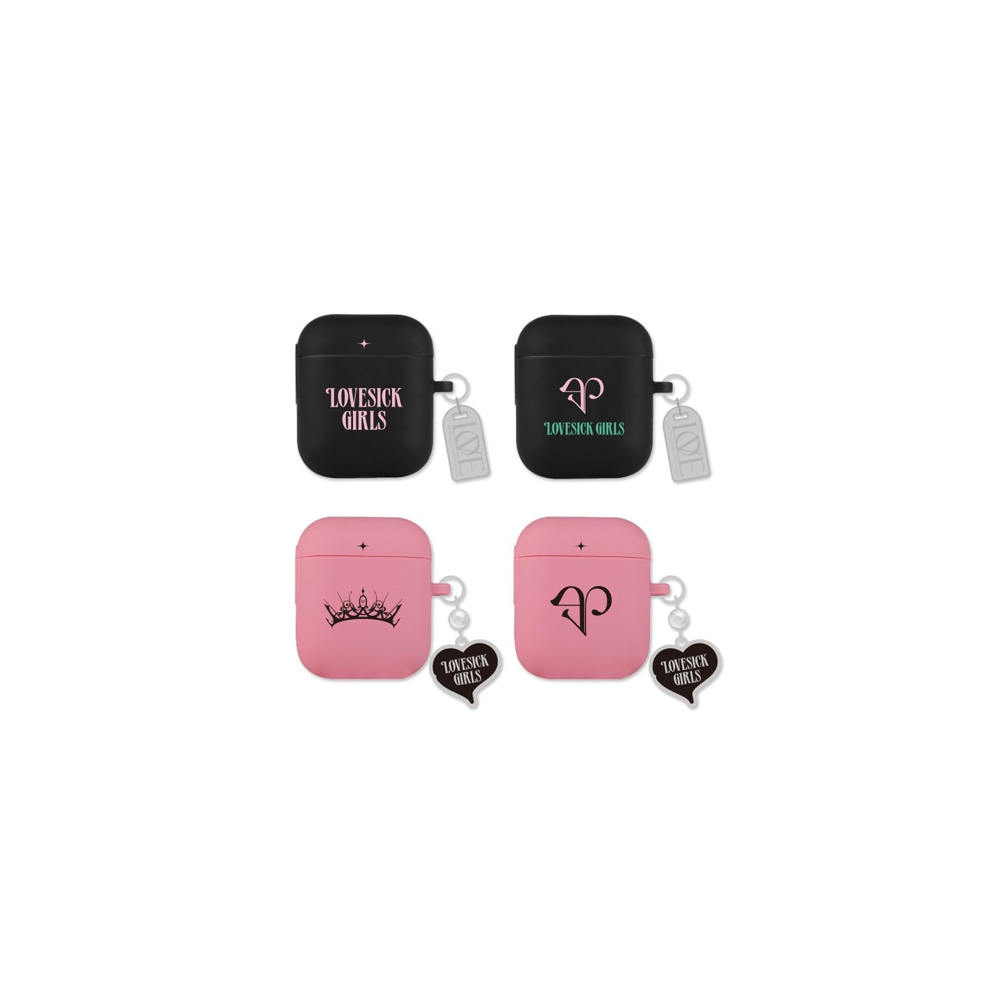 [BLACKPINK] The Album : Airpods Case + Keyring Set