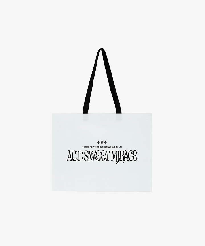 [TXT] Act : Sweet Mirage : Shopper Bag (White)