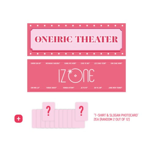 [IZ*ONE] Oneiric Theatre Official MD Merchandise : Cheering Slogan