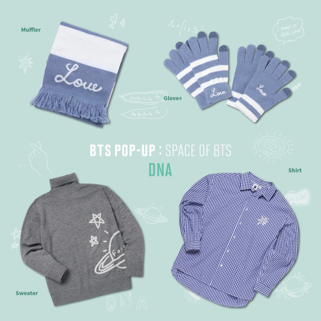 [BTS] Pop-Up : Space Of BTS : DNA