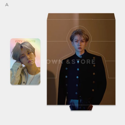 [EXO] Baekhyun : City Lights : Hologram Photocard + Standee set