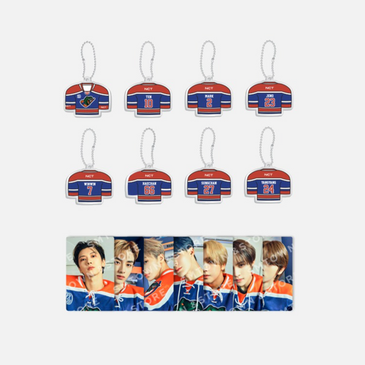 [NCT] Uniform Acrylic Charm + Photo Card Set - 90's Love