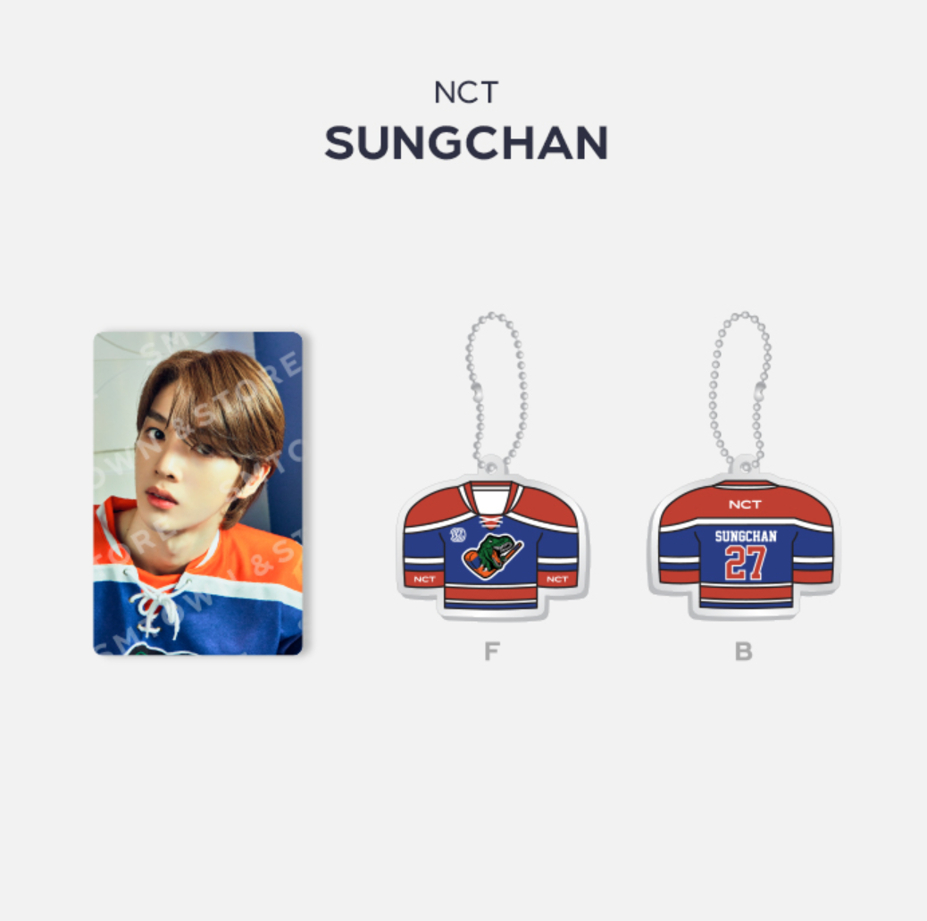 [NCT] Uniform Acrylic Charm + Photo Card Set - 90's Love