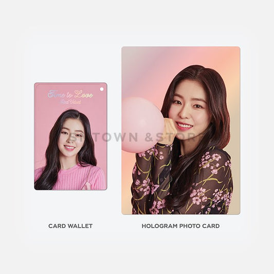 [RED VELVET] Time To Love : Hologram Card Holder Set