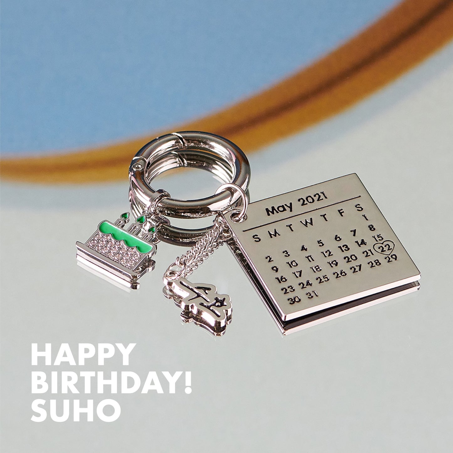 [EXO] Happy Birthday Suho : Artist Birthday Keyring