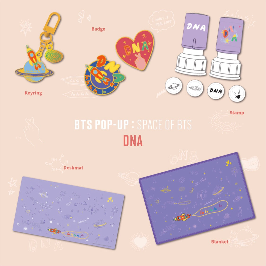 BTS] Pop-Up : Space Of BTS : DNA – krmerch