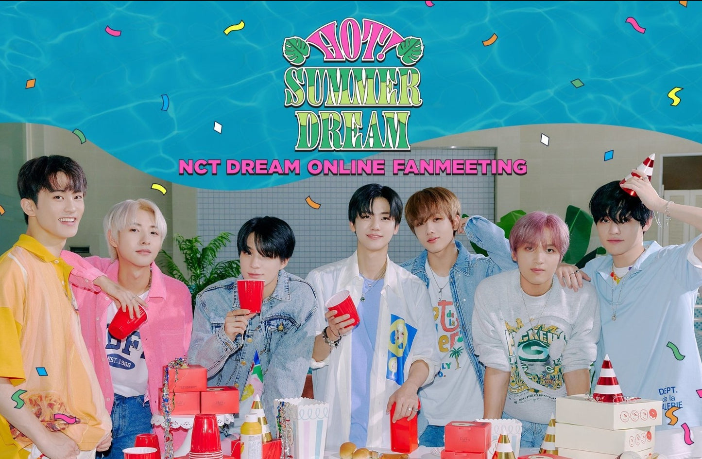 [NCT] NCT Dream : Online Fanmeeting 'Hot! Summer Dream' Merchandise